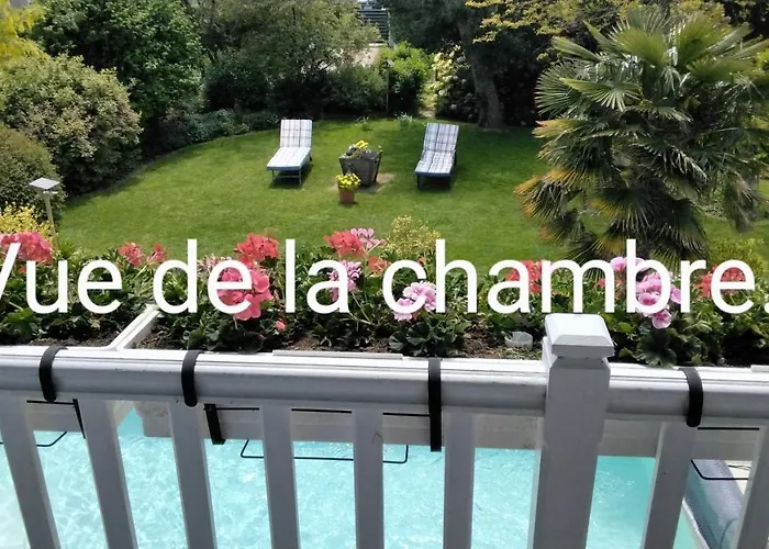 Habitación en casa particular La Maison Bleue Normande Étretat